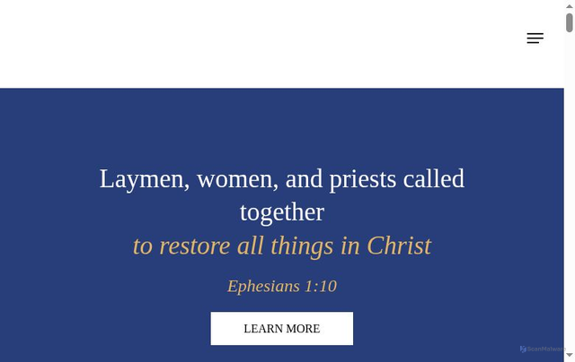 Security scan screenshot of https://madonnahouse.org/