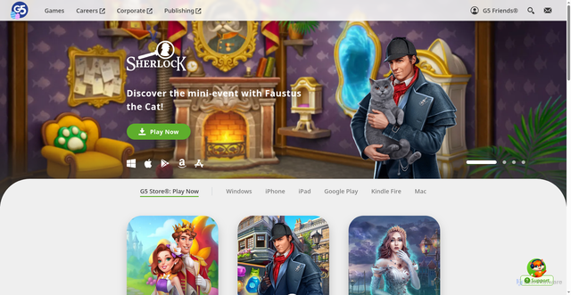 Security scan screenshot of https://play.g5.com