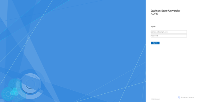 Security scan screenshot of https://jsums.instructure.com/