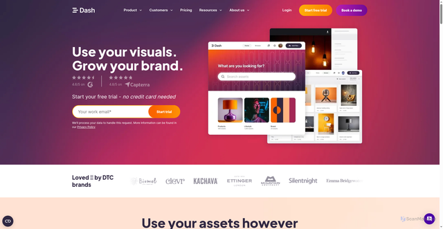 Security scan screenshot of https://www.dash.app/