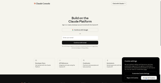 Security scan screenshot of https://platform.claude.com/