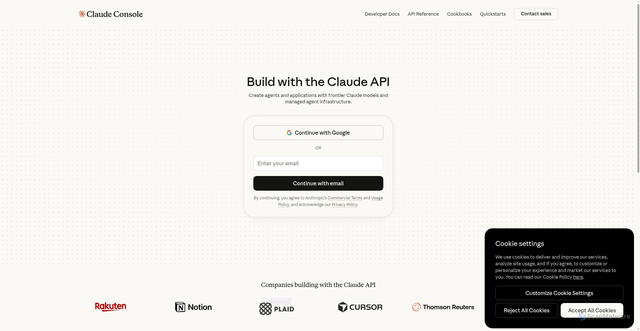 Security scan screenshot of https://platform.claude.com/