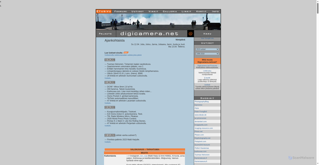 Security scan screenshot of https://www.digicamera.net