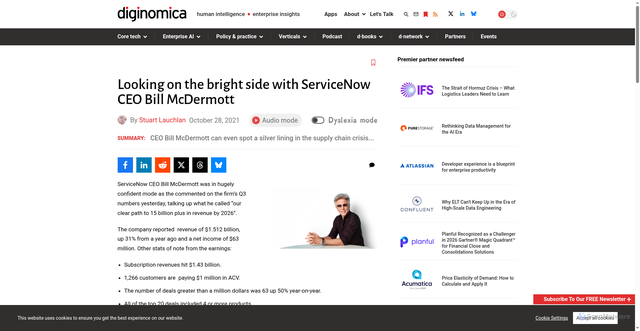 Security scan screenshot of https://diginomica.com/looking-bright-side-servicenow-ceo-bill-mcdermott