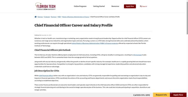 Security scan screenshot of https://online.fit.edu/degrees/graduate/business/mba/finance/chief-financial-officer-career-and-salary-profile/