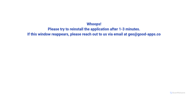 Security scan screenshot of https://timer.good-apps.co/
