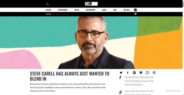 Security scan screenshot of https://melmagazine.com/en-us/story/steve-carell-movies