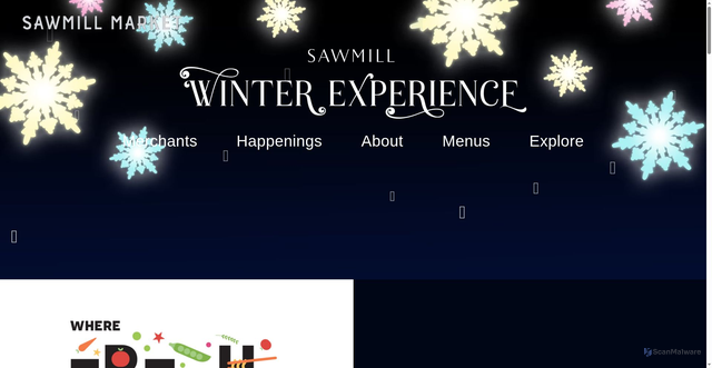 Security scan screenshot of https://www.sawmillmarket.com/