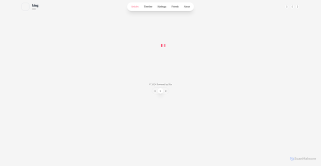 Security scan screenshot of https://rin-4vg.pages.dev/
