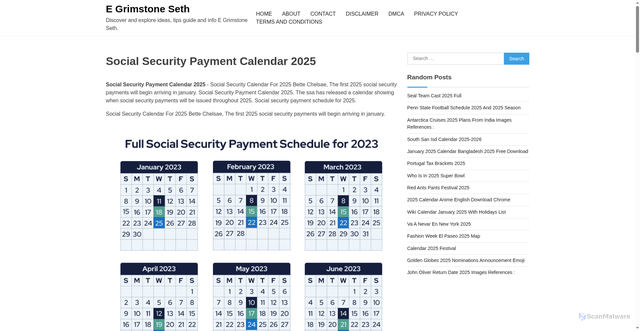 Security scan screenshot of https://egrimstoneseth.pages.dev/adqzv-social-security-payment-calendar-2025-plnkg/