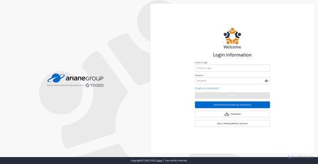Security scan screenshot of tixeo.ariane.group