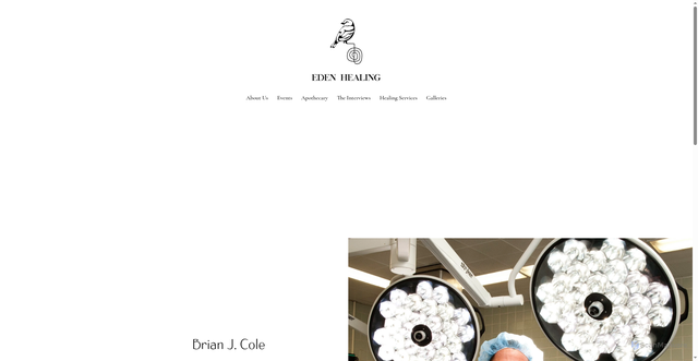 Security scan screenshot of https://edenhealing-unltd.com/dr-brian-cole