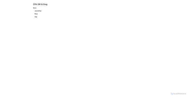 Security scan screenshot of https://cpaswndiag.se