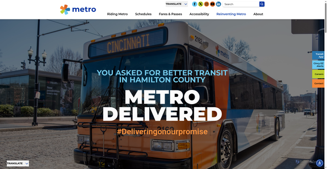 Security scan screenshot of https://www.go-metro.com/reinventing-metro/