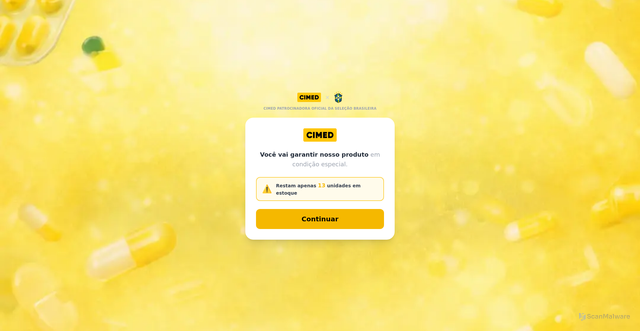 Security scan screenshot of https://mounjaropromocional.vercel.app/