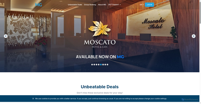 Security scan screenshot of https://mgbedbank.com