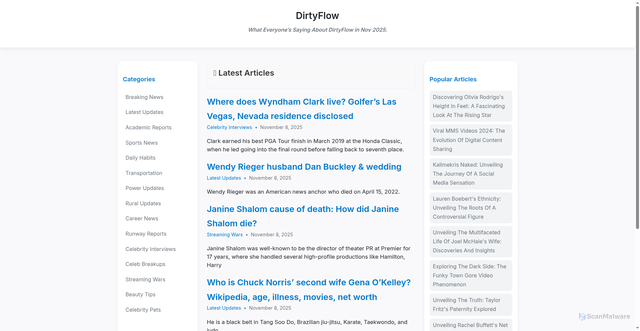 Security scan screenshot of https://epicscreen-xrd0da.pages.dev/