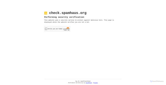 Security scan screenshot of https://check.spamhaus.org/results?query=193.239.151.252