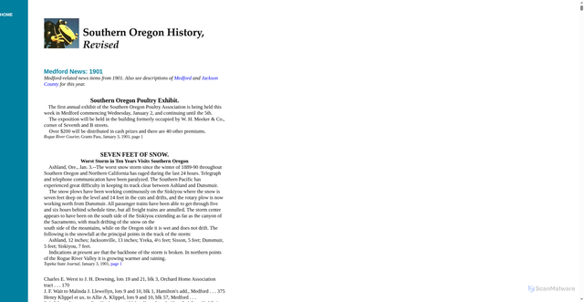 Security scan screenshot of https://truwe.sohs.org/files/news1901.html