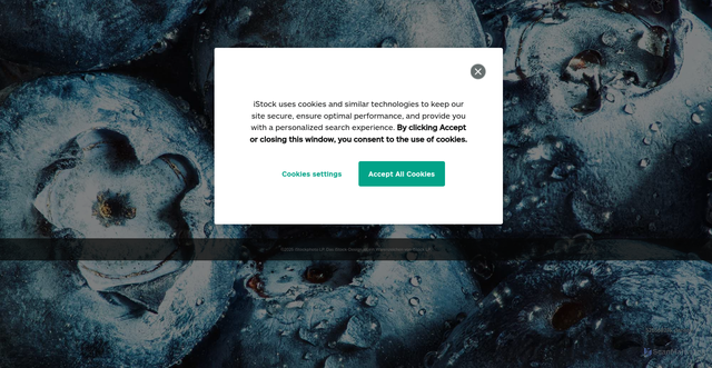 Security scan screenshot of https://www.istockphoto.com/photos/oahu-beach