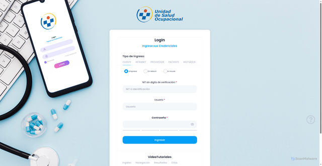 Security scan screenshot of https://consultatqd.unidadso.com.co