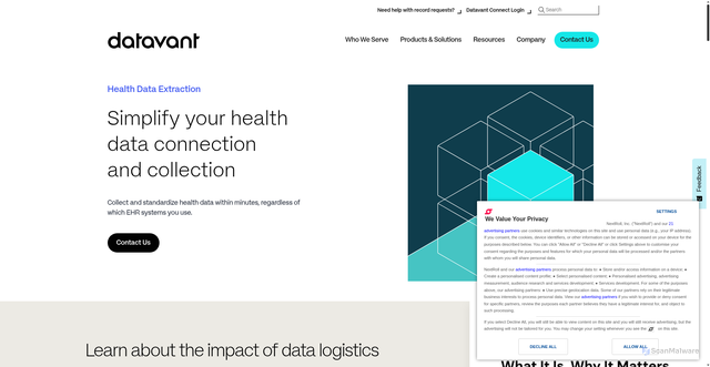 Security scan screenshot of https://healthjump.com