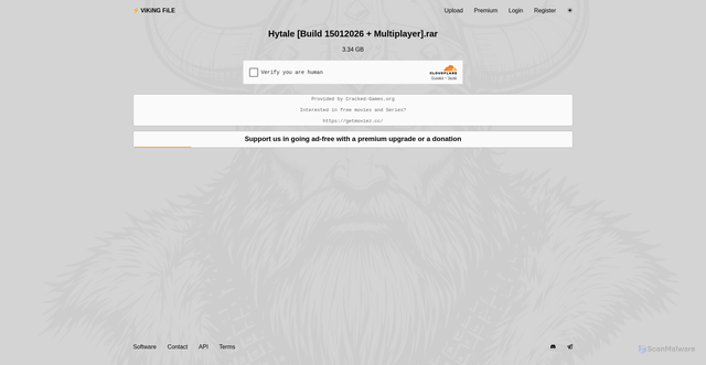 Security scan screenshot of https://vik1ngfile.site/f/Cuvti21BxC
