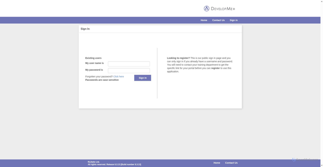Security scan screenshot of https://developme.plus