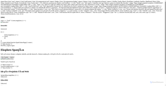 Security scan screenshot of https://current-turquoise-y5wvob89m4-7taa14dtoo.edgeone.app/