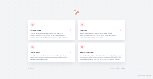 Security scan screenshot of https://b8n4hjad59.execute-api.us-east-1.amazonaws.com/