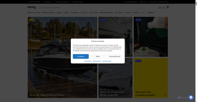 Security scan screenshot of https://moory.se