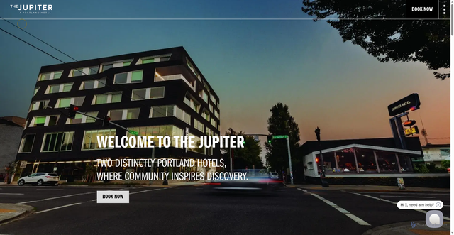 Security scan screenshot of https://www.jupiterhotel.com/