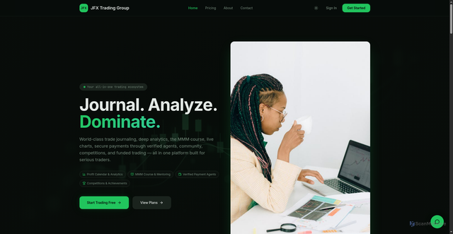 Security scan screenshot of https://jfxtradinggroup-zupcmdg4xm.edgeone.dev/