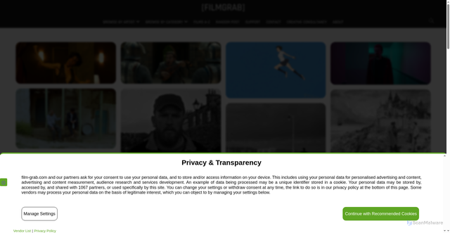 Security scan screenshot of https://film-grab.com