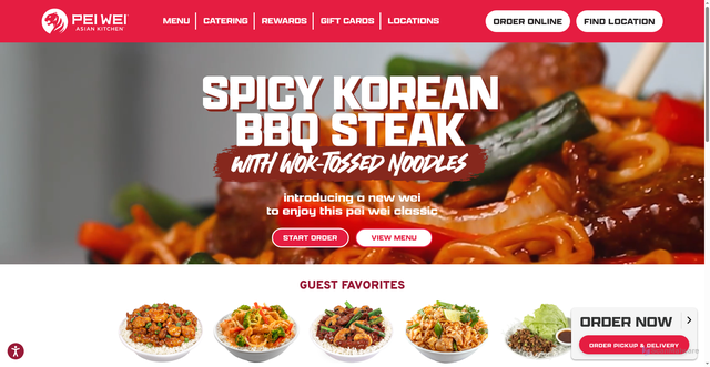 Security scan screenshot of https://peiwei.com