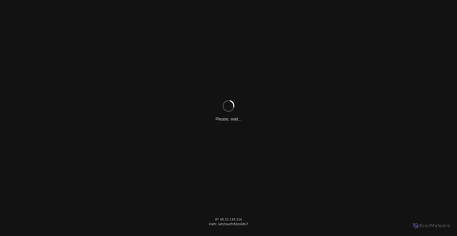 Security scan screenshot of https://4bhdh73.lat/wh2riwzh/NlzoRb/7