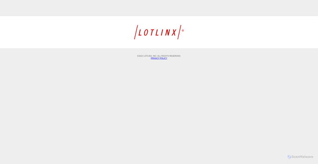Security scan screenshot of https://cm2.lotlinx.com