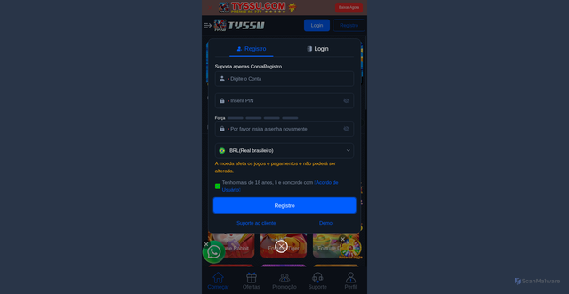 Security scan screenshot of https://tyssu.net/