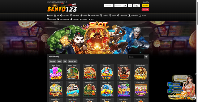 Security scan screenshot of https://ndxx-bento123.com/desktop/game/slot/advantplay