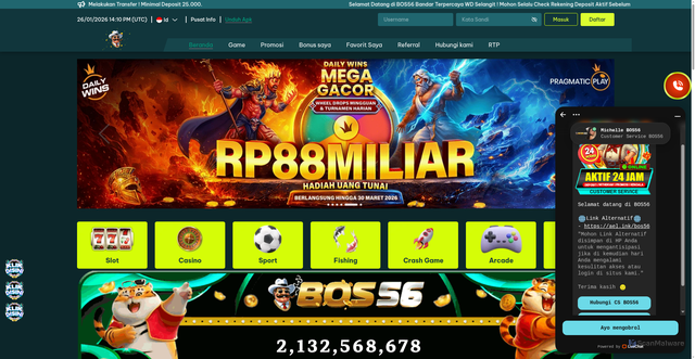 Security scan screenshot of https://bos56-fit.pages.dev/