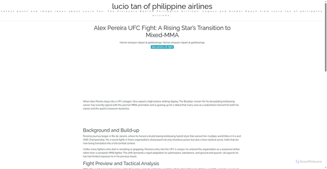 Security scan screenshot of https://lensanetworkcorner-dp73d2pc3rnz.edgeone.app/alex-pereira-ufc-fight.html