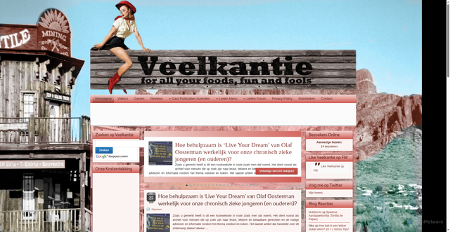 Security scan screenshot of https://veelkantie.nl