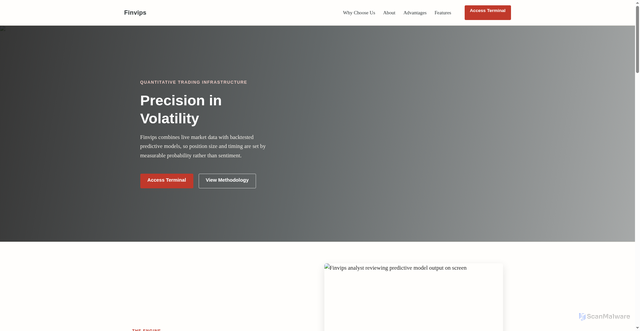 Security scan screenshot of https://www.finvips.com/