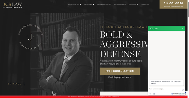 Security scan screenshot of https://jcsattorney.com/