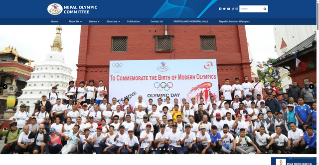 Security scan screenshot of https://nocnepal.org.np/