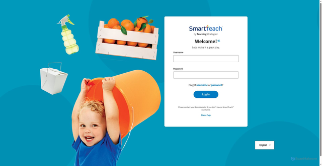 Security scan screenshot of https://app.teachingstrategies.com
