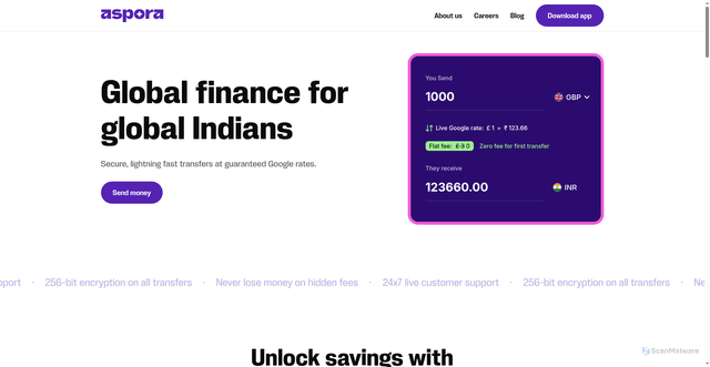 Security scan screenshot of https://vance.tech