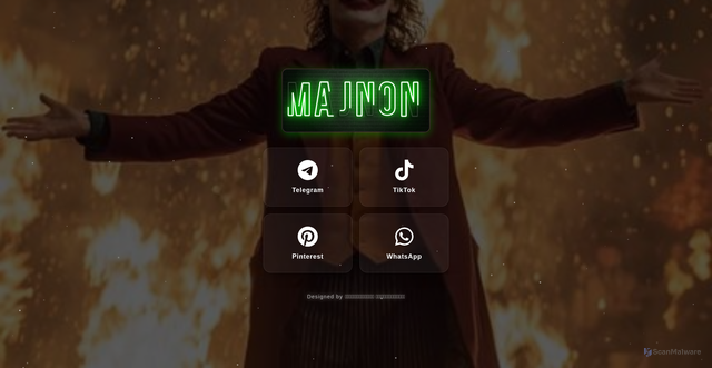 Security scan screenshot of https://majnon-f6nyevvwpg.edgeone.app/