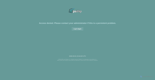 Security scan screenshot of https://gundersoncloud.psship.com
