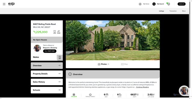 Security scan screenshot of https://mycharlottehomes.com/holp/listing/44/4278649?key=ZKKtoKBiYWWjqKCfYmpnoK%2Bqomg%3D&utm_source=property-alert&utm_medium=email